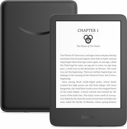 lightest and most compact Kindle electronic book reader