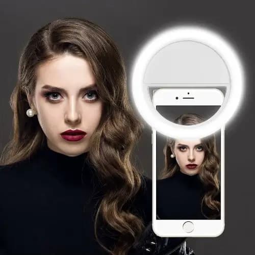 Selfie Ring Light Gvoo Clip On 36 LED Camera Light