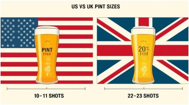 Pint Size Basics: US vs UK